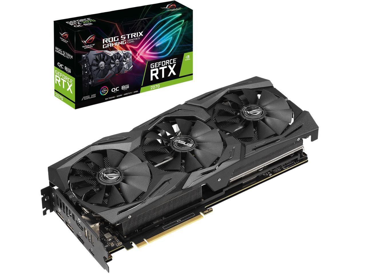 TARJETA DE VIDEO ASUS ROG STRIX RTX 2070 GAMING 8GB OC 08G